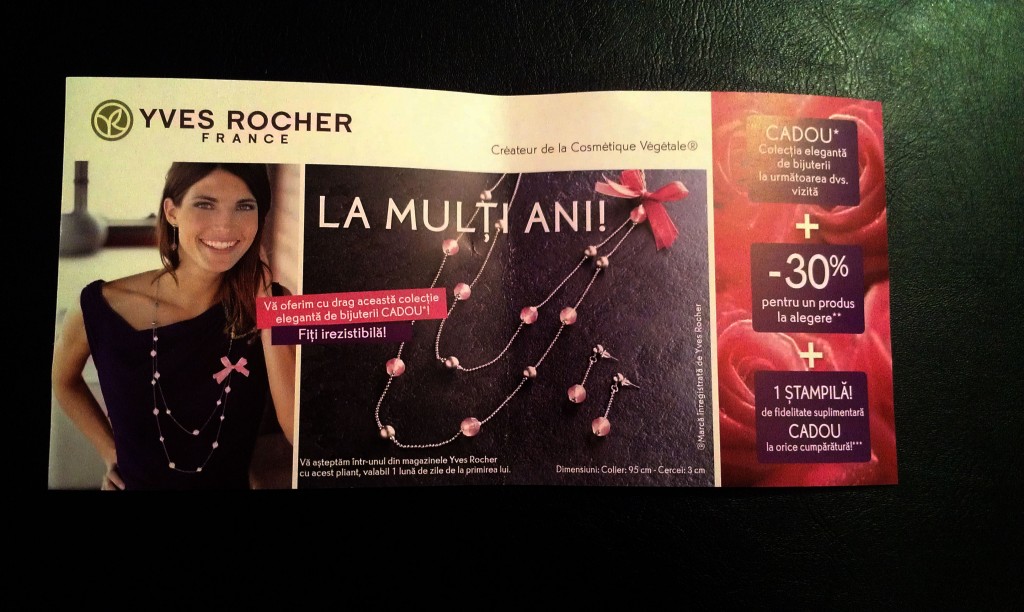 cadou Yvesw Rocher